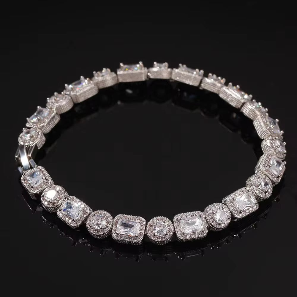 Iced Out Luxury Baguette Bracelet