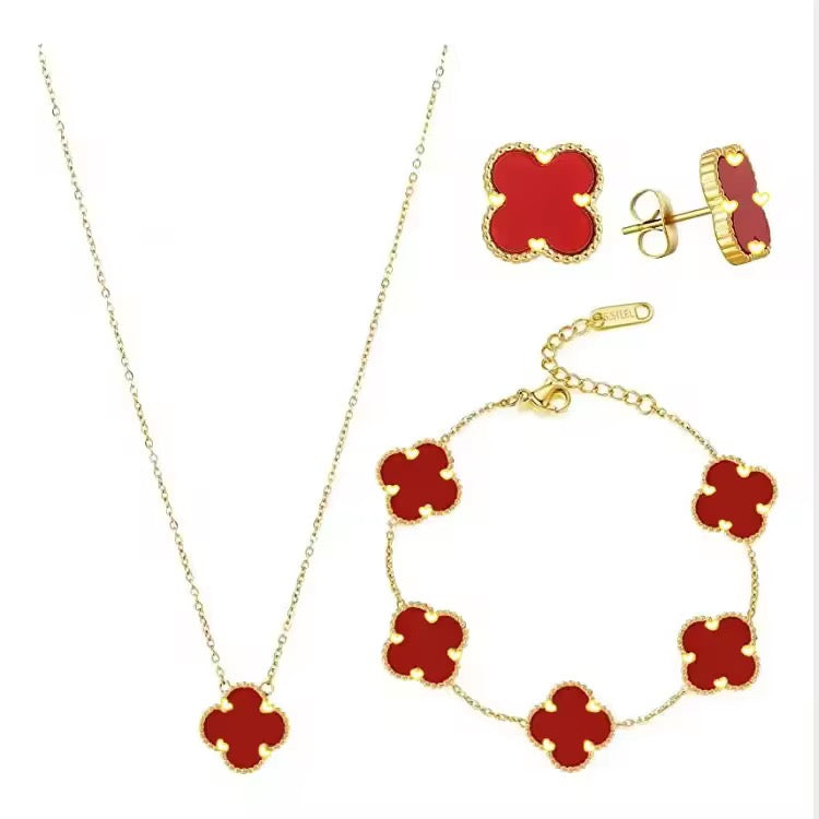 Clover Jewelry Set