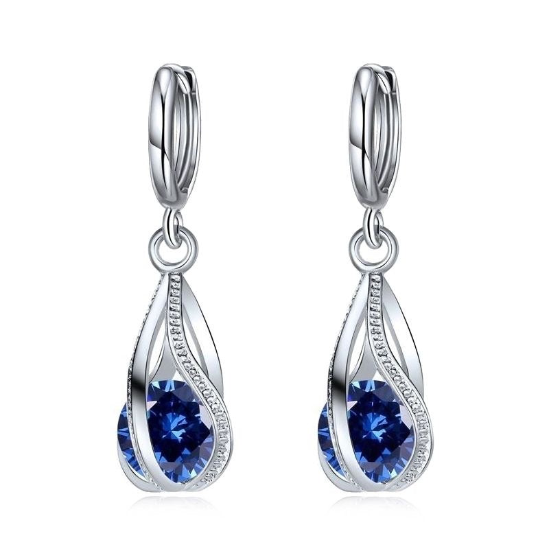 Crystal Chick Drop Down Earring