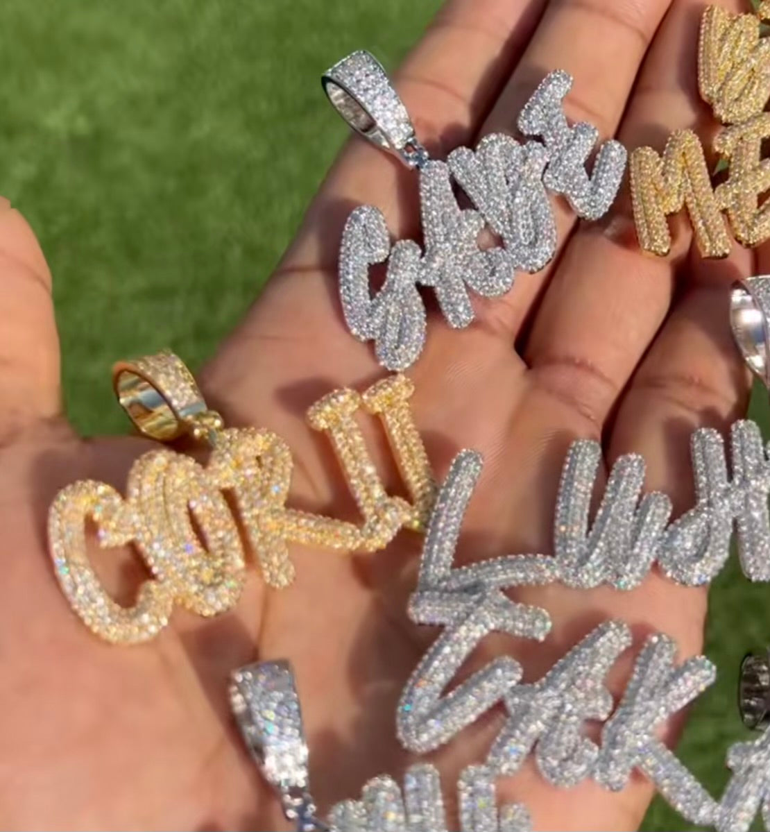 Blind ‘Em Name Necklace
