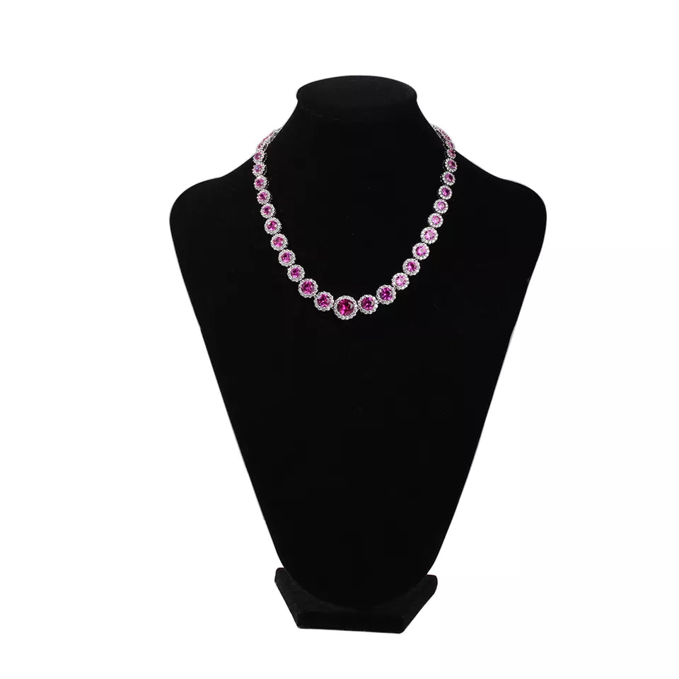 Rapper Zirconia statement necklaces for sale