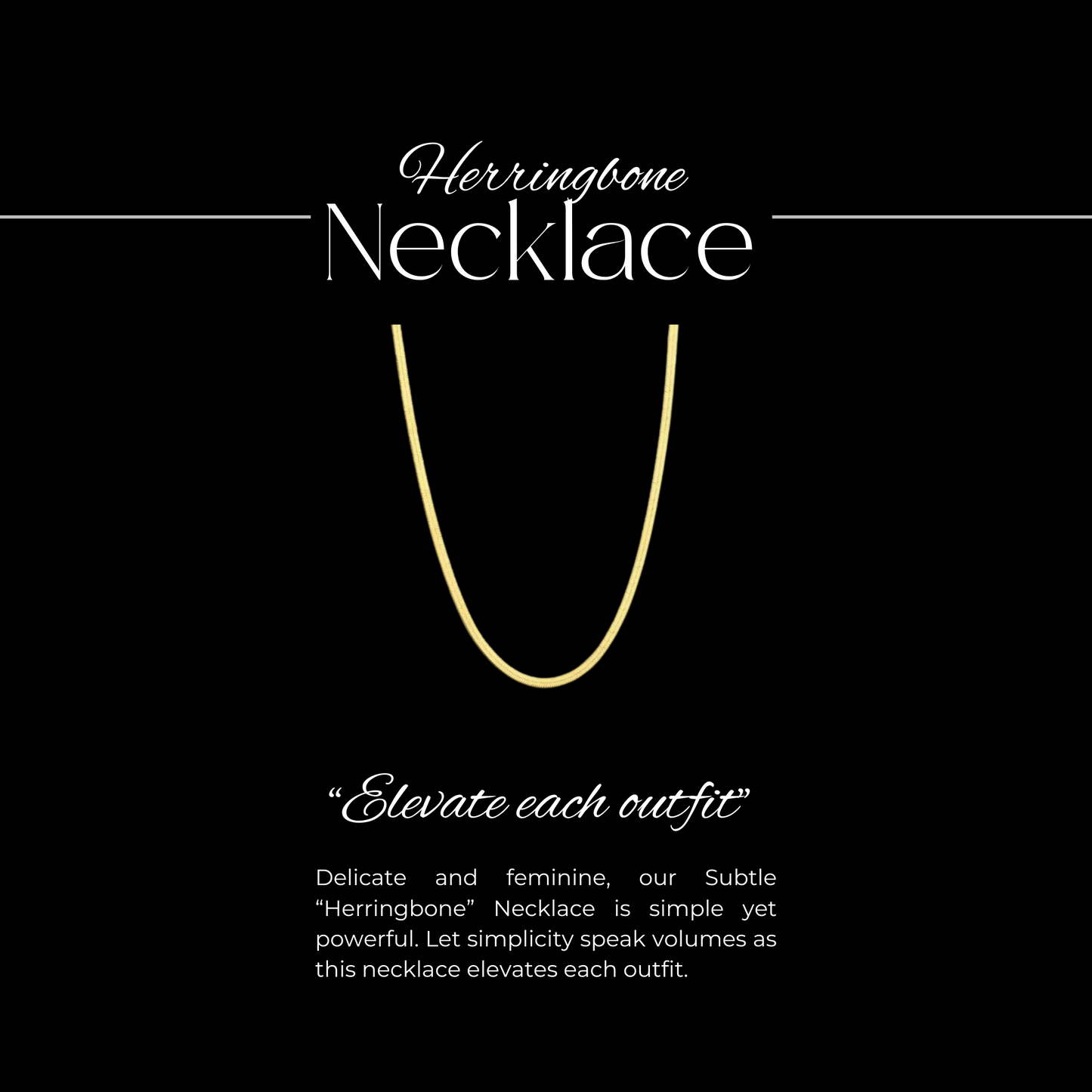 Herringbone Necklace