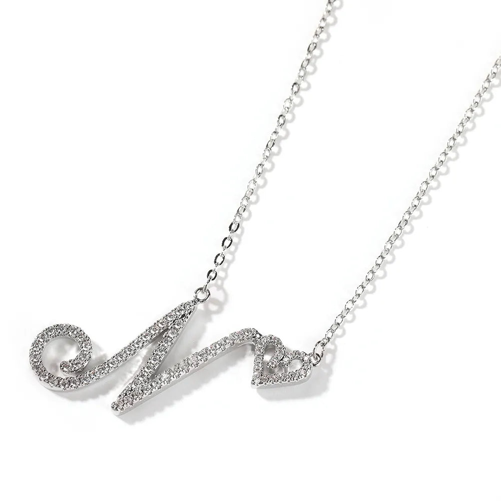 Dainty Trendy Letter Pendant