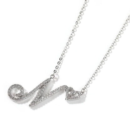 Dainty Trendy Letter Pendant