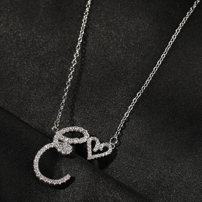 Dainty Trendy Letter Pendant