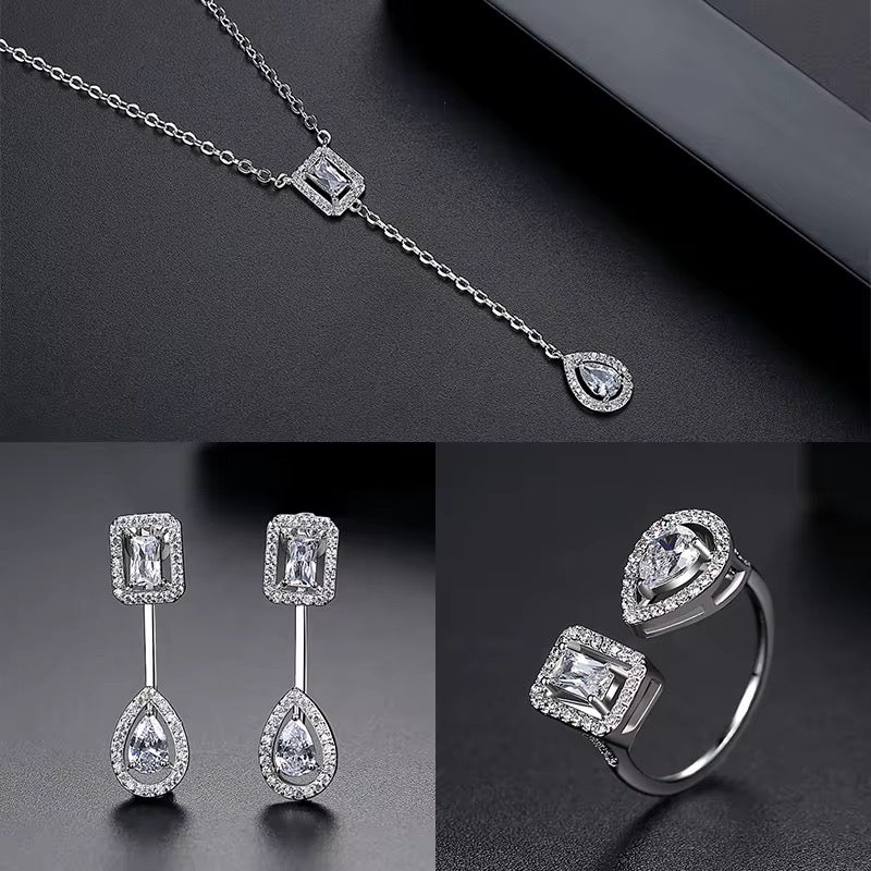 Classic Patterned Women Jewelry Set