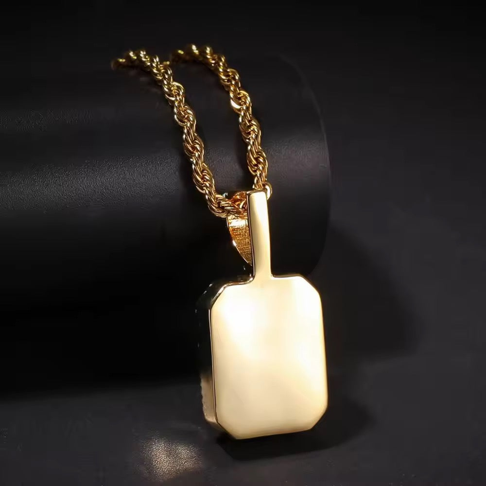 Ruby Pendant Necklace