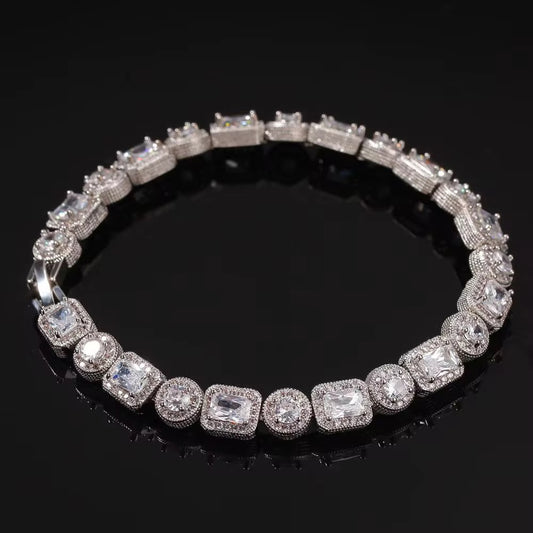 Iced Out Luxury Baguette Bracelet