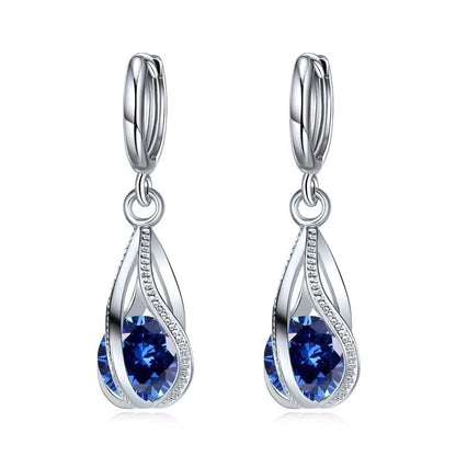 Crystal Chick Drop Down Earring