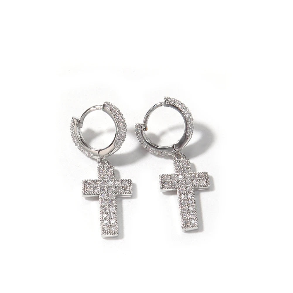 Hand Crafted Cross Earrings