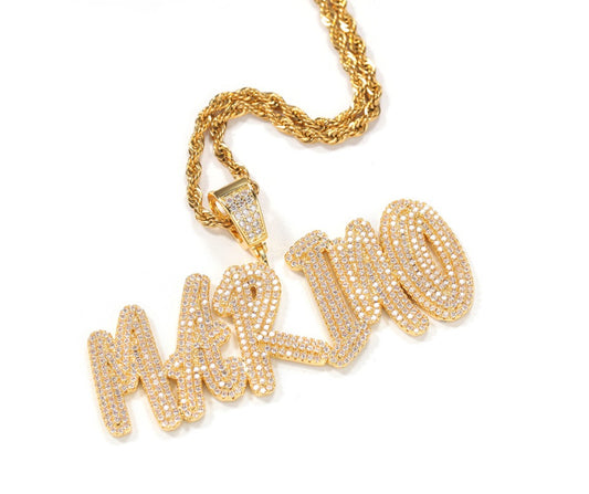 Blind ‘Em Name Necklace