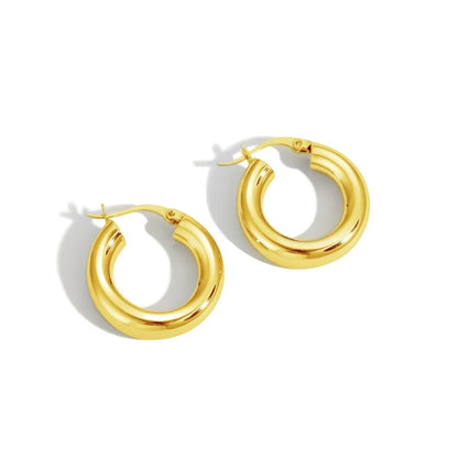 Simply Serving Minimalist Hoop Earring