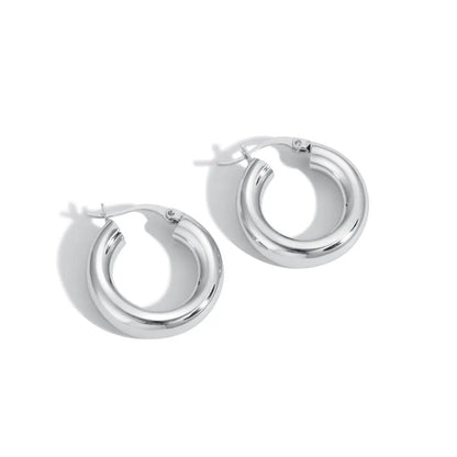Simply Serving Minimalist Hoop Earring