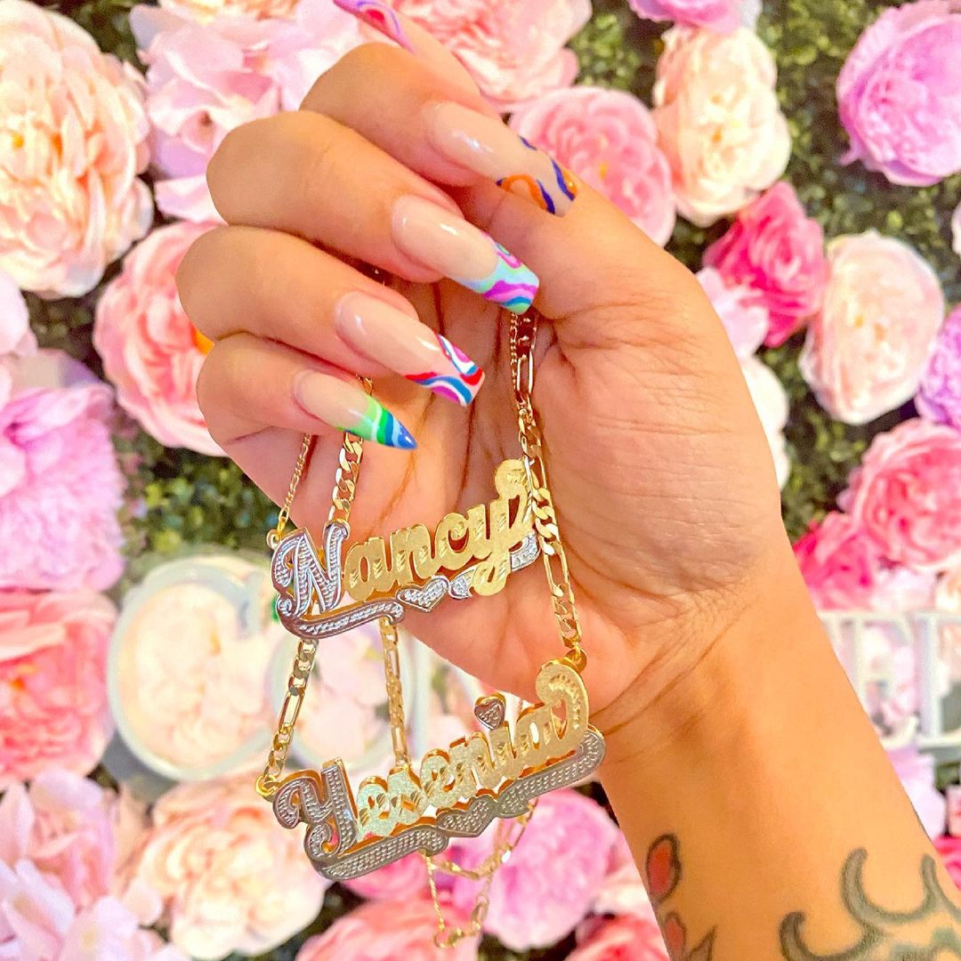 Custom Nameplate Necklace