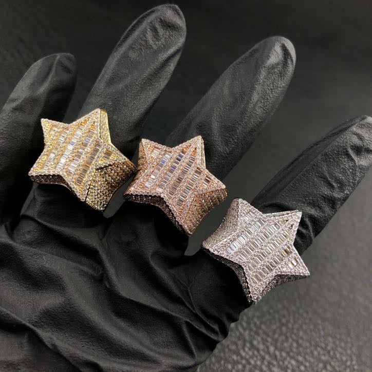 Baguette Stars Ring