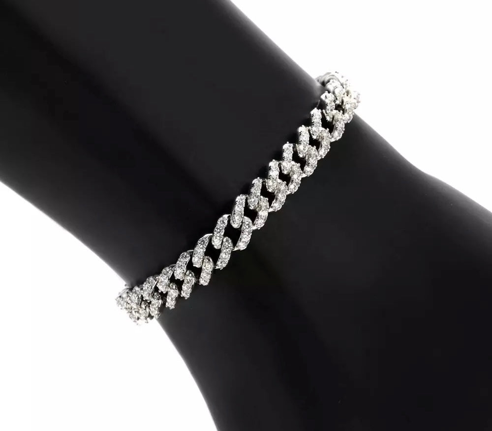 Miami Cuban Anklet